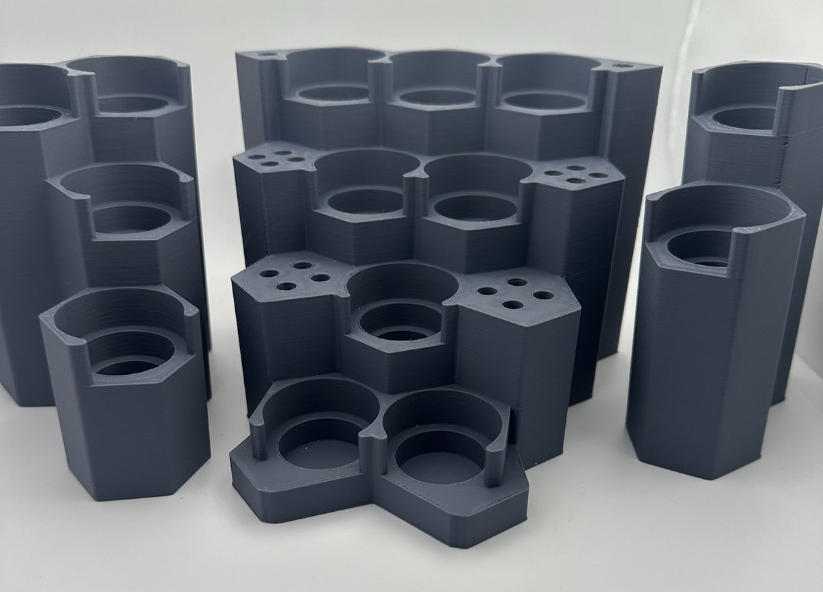Modular Paint Rack Corner Set - Corner Unit + 2x 5x4 Modules
