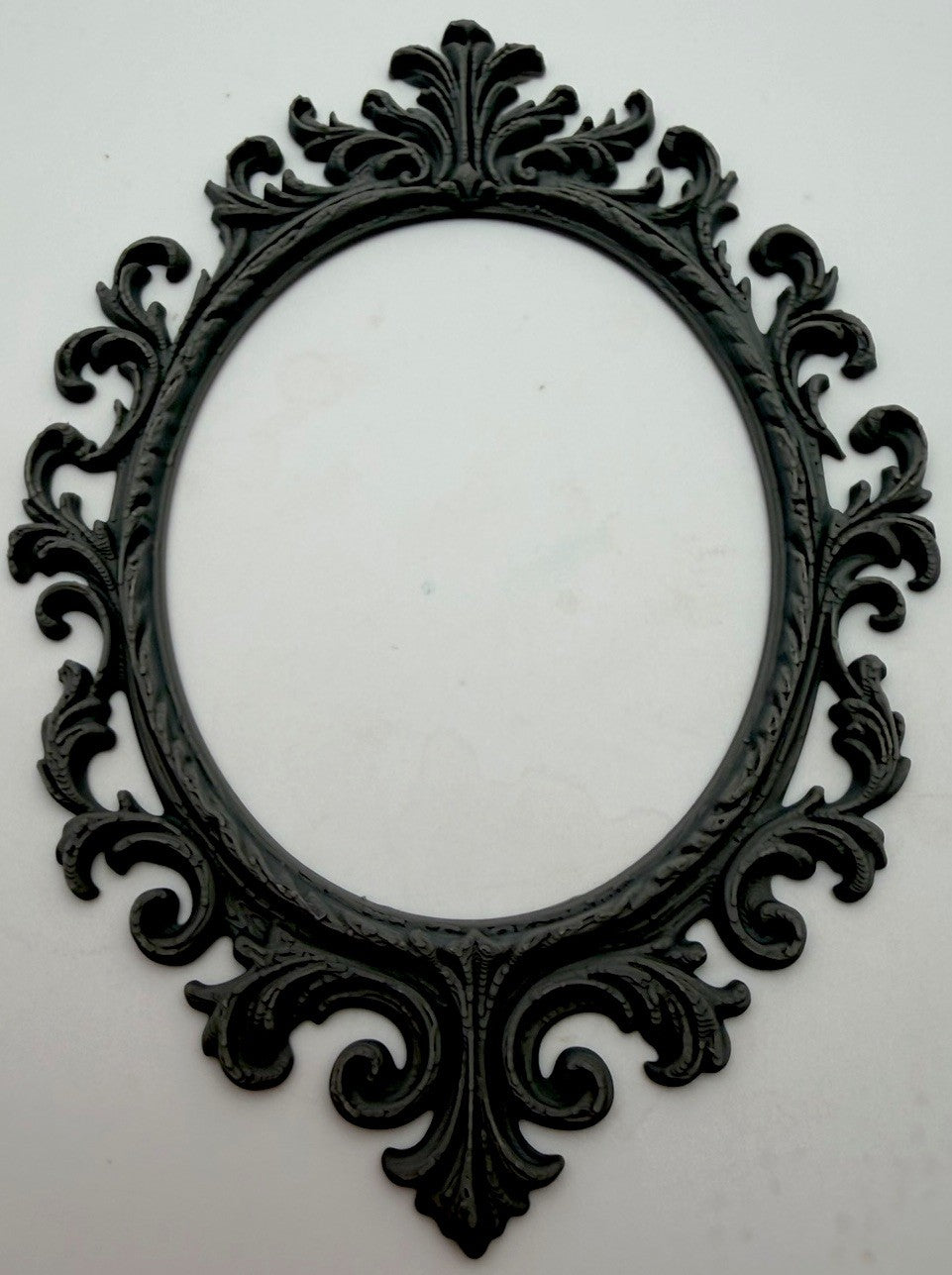 Ornate Oval Furniture Applique Decorative Frieze Baroque Scrollwork Style 6