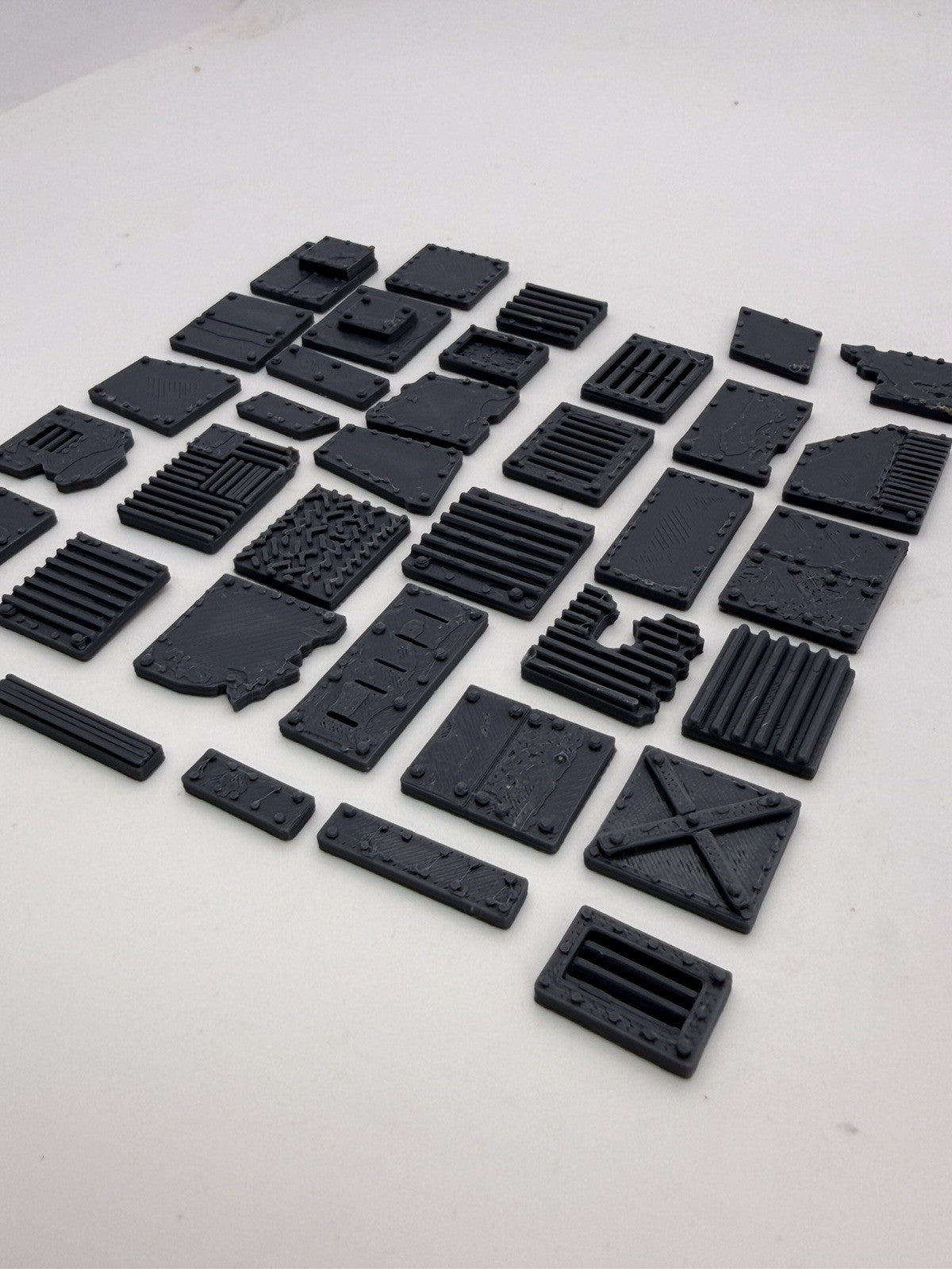 Industrial Scrap Metal Greeble Panels