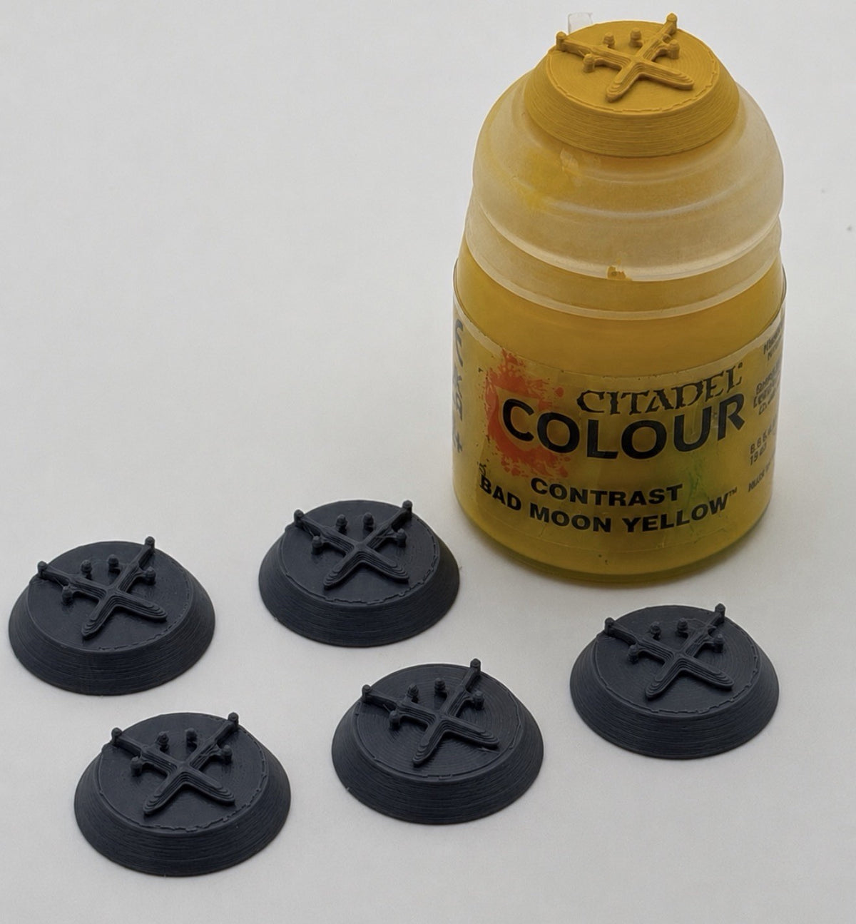 Crossed Swords Paint Pot Swatches Compatible with Citadel Paints