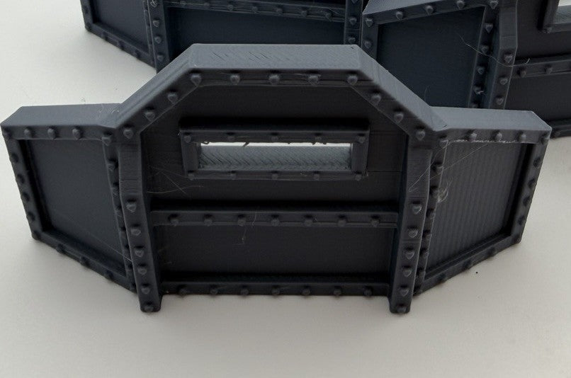 Sci Fi Defence Wall Terrain Tabletop Wargaming Scatter Scenery