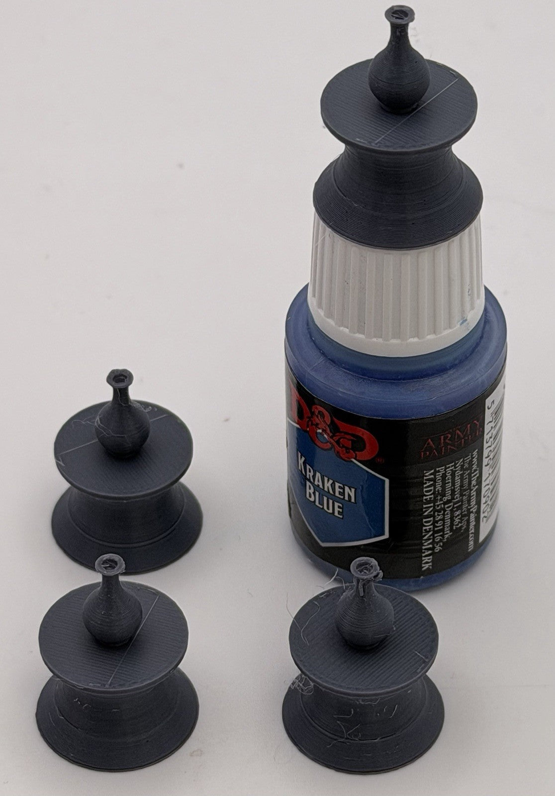Round Potion Bottle Paint Swatches for Dropper Bottles
