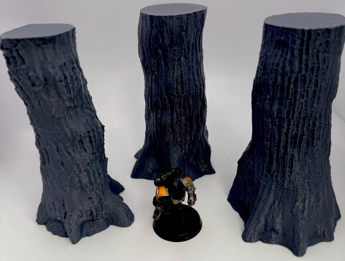 9 Extra Large Giant Tree Stumps Forest Terrain Set Tabletop Scenery RPG