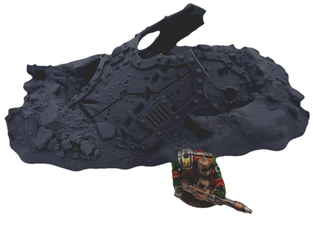 Corrupt Colossus Leg Armour Wreckage Terrain