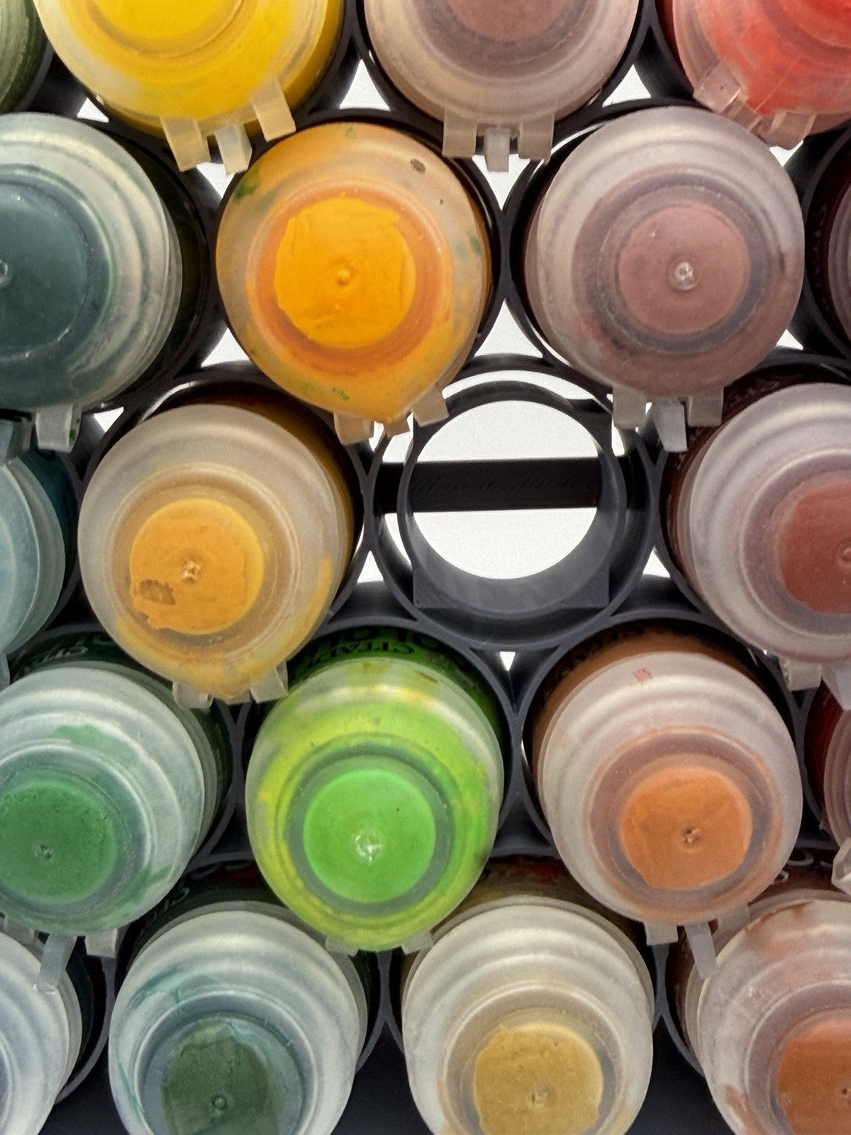 Universal Freestanding Paint Rack - Expandable, for Paint Pots & Dropper Bottles