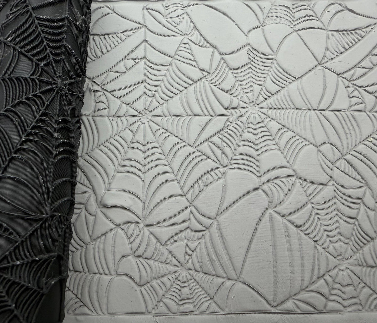 Spider Web Emboss & Deboss Texture Roller Pair No. 29