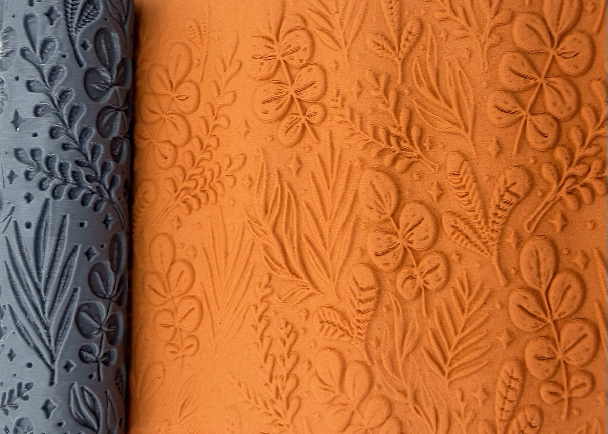 Botanical Garden Emboss Texture Roller No. 45B