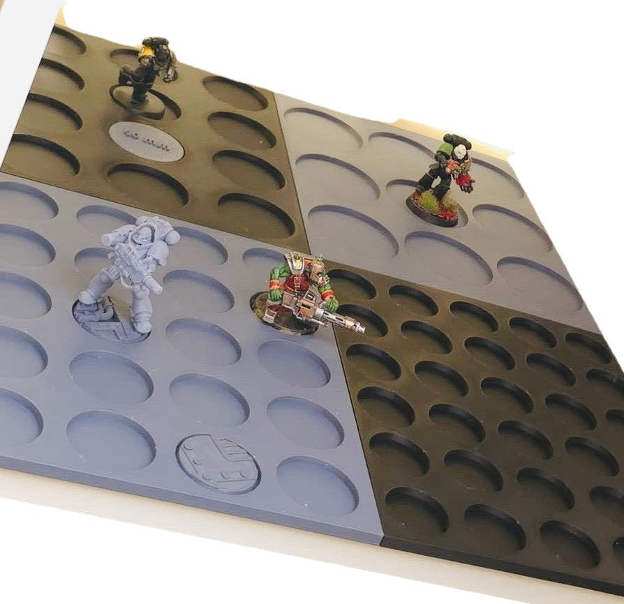 Kallax Miniature Display Tray Starter Set Holds 71 Models Mixed Base Storage