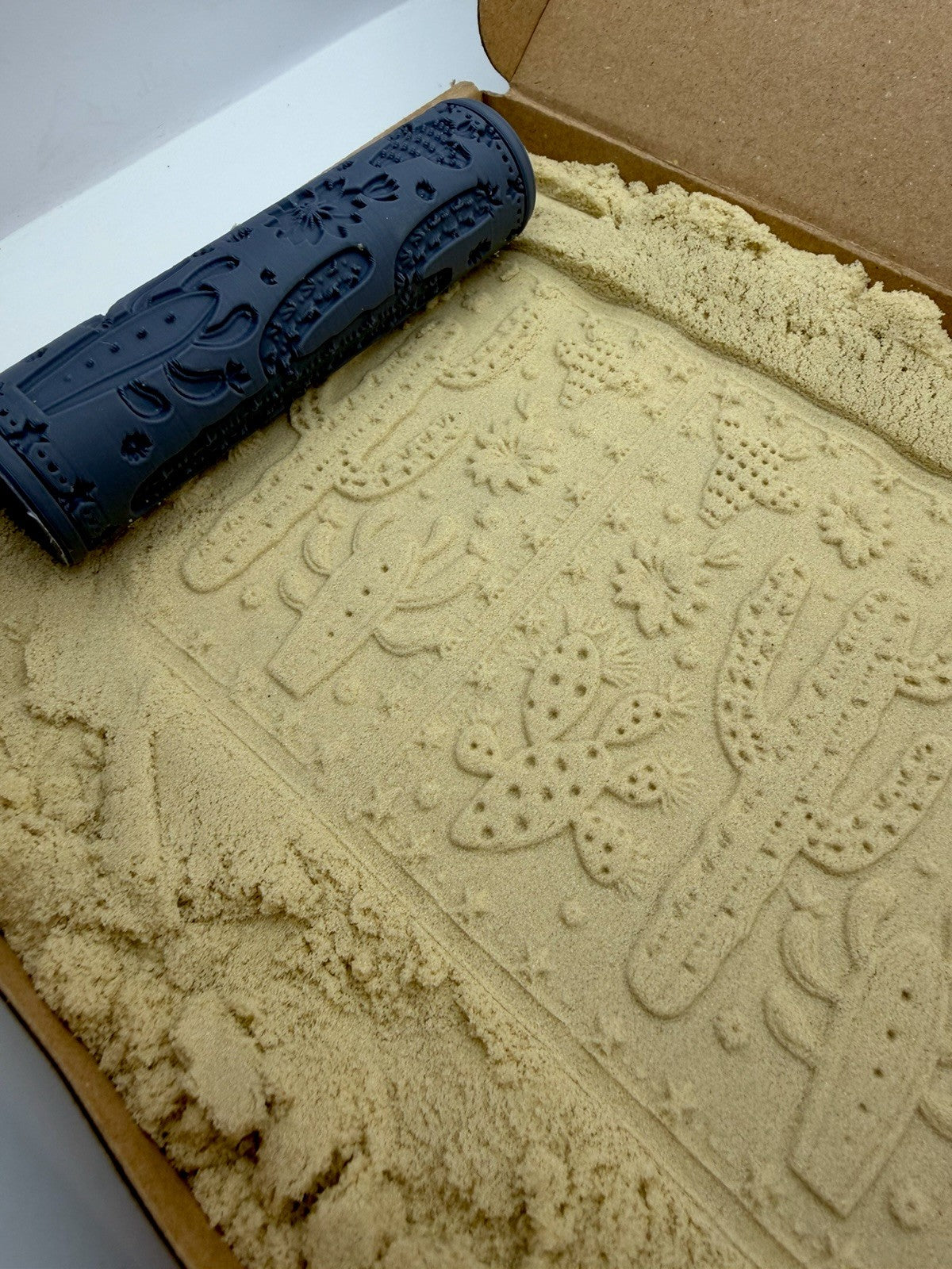 Cactus Desert Emboss & Deboss Texture Roller Pair No. 6