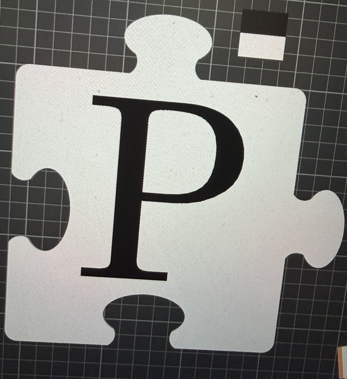 Personalised Interlocking Jigsaw Initial Wall Decor Puzzle Piece Gift