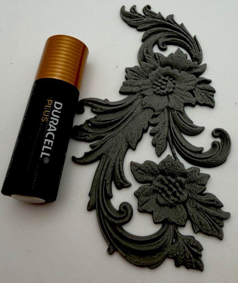 Ornate Floral Furniture Applique Decorative Frieze Baroque Scrollwork Style 7