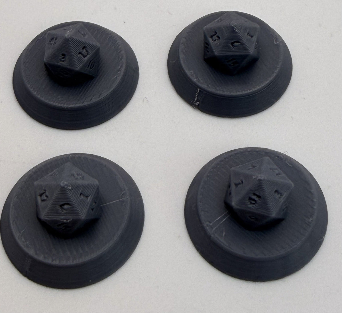 D20 Dice Paint Pot Cap Swatches