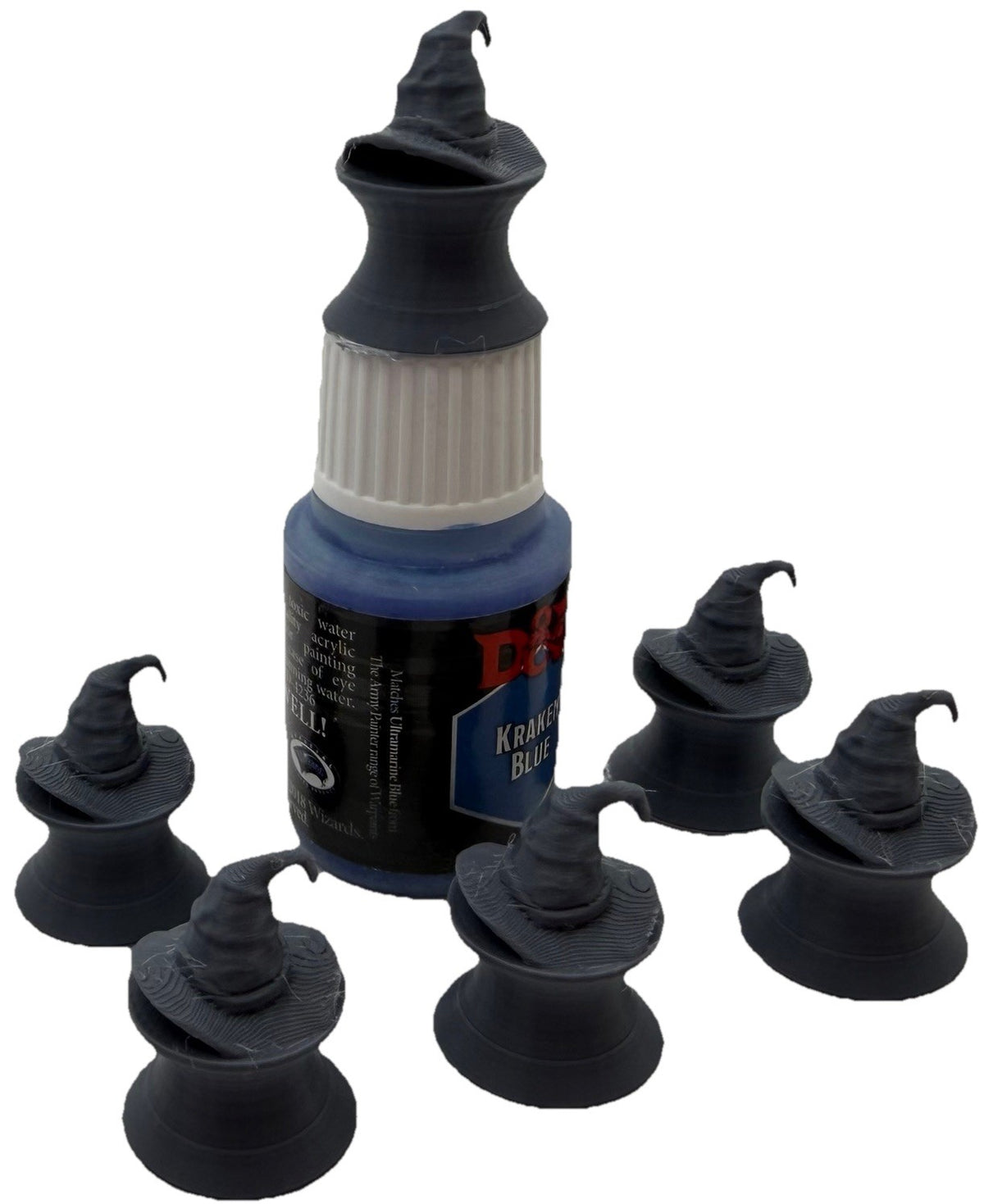Wizard Hat Paint Swatches for Dropper Bottles