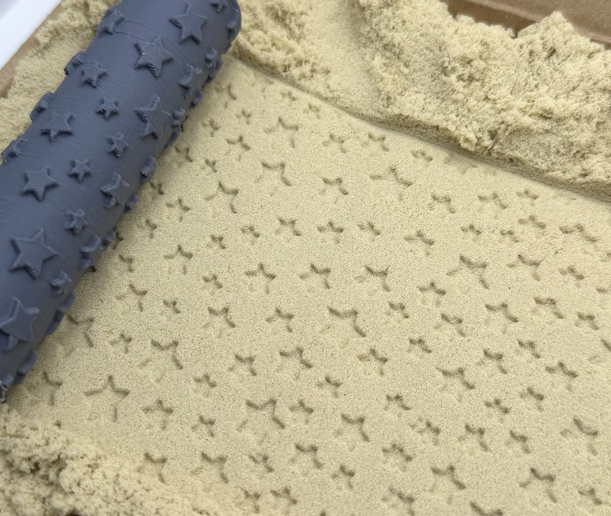 Stars Emboss & Deboss Texture Roller Pair No. 22