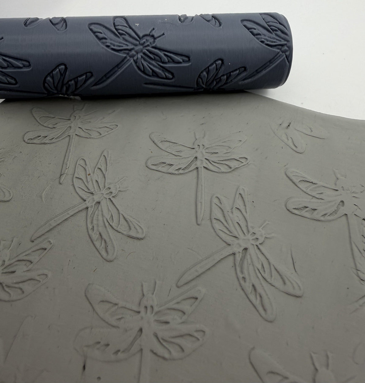 Dragonfly Emboss & Deboss Texture Roller Pair No. 7