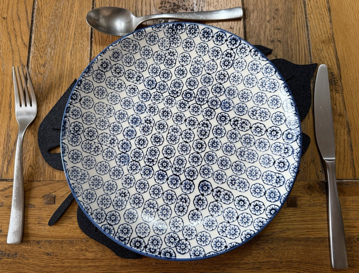 Monstera Leaf Placemats Set of 2