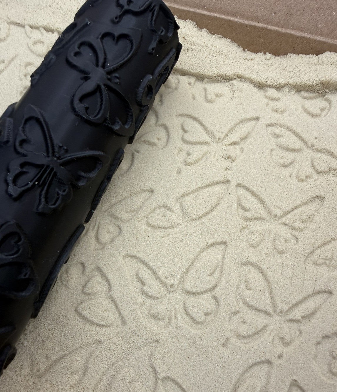 Butterfly Emboss & Deboss Texture Roller Pair No. 2