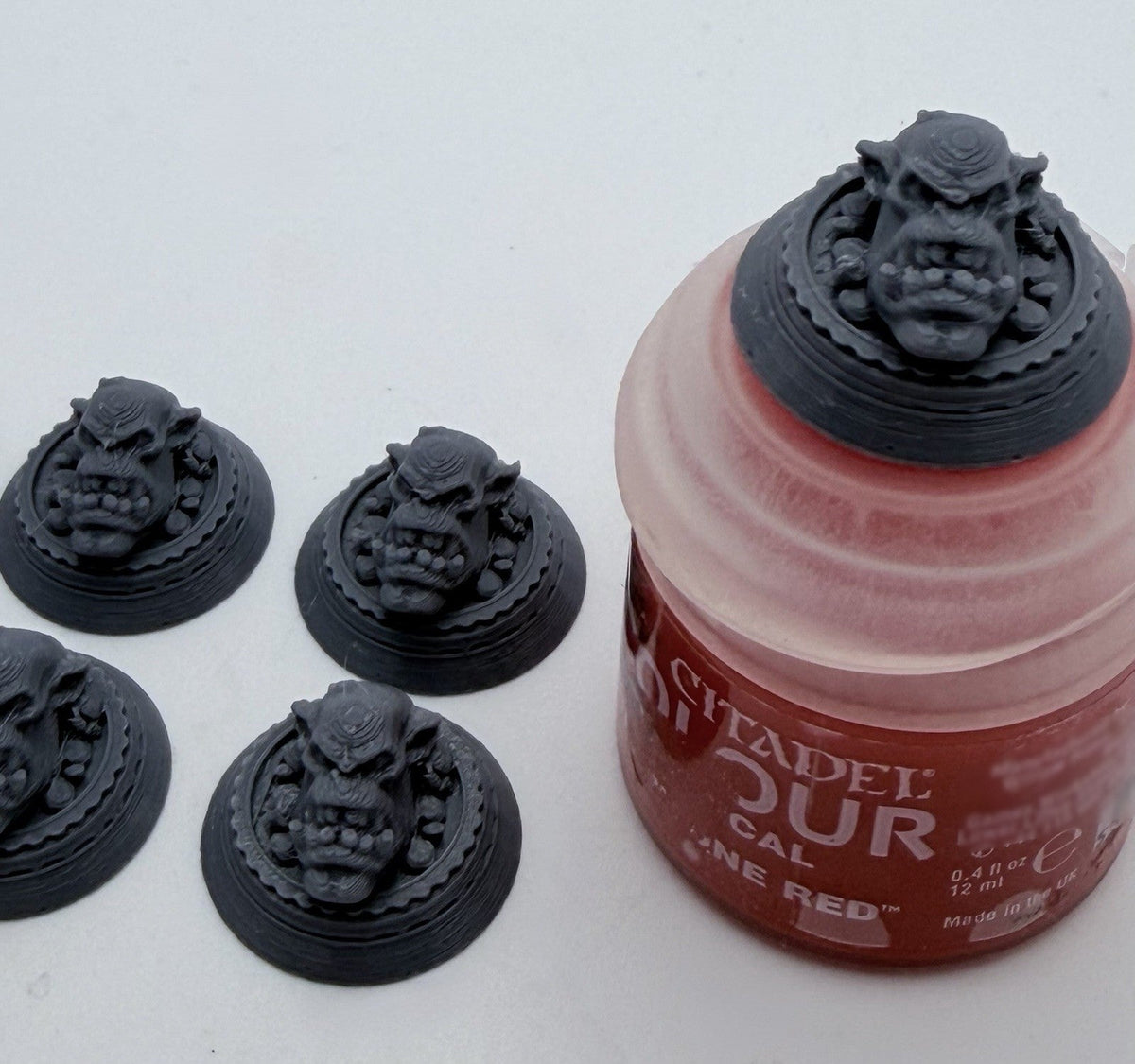 Orc Paint Pot Cap Swatches