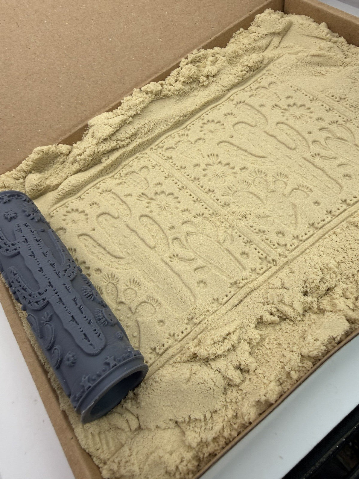 Cactus Desert Emboss & Deboss Texture Roller Pair No. 6