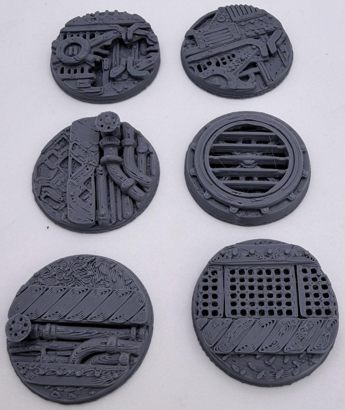 Industrial Deck Scenic Bases - Sci Fi Machinery Theme