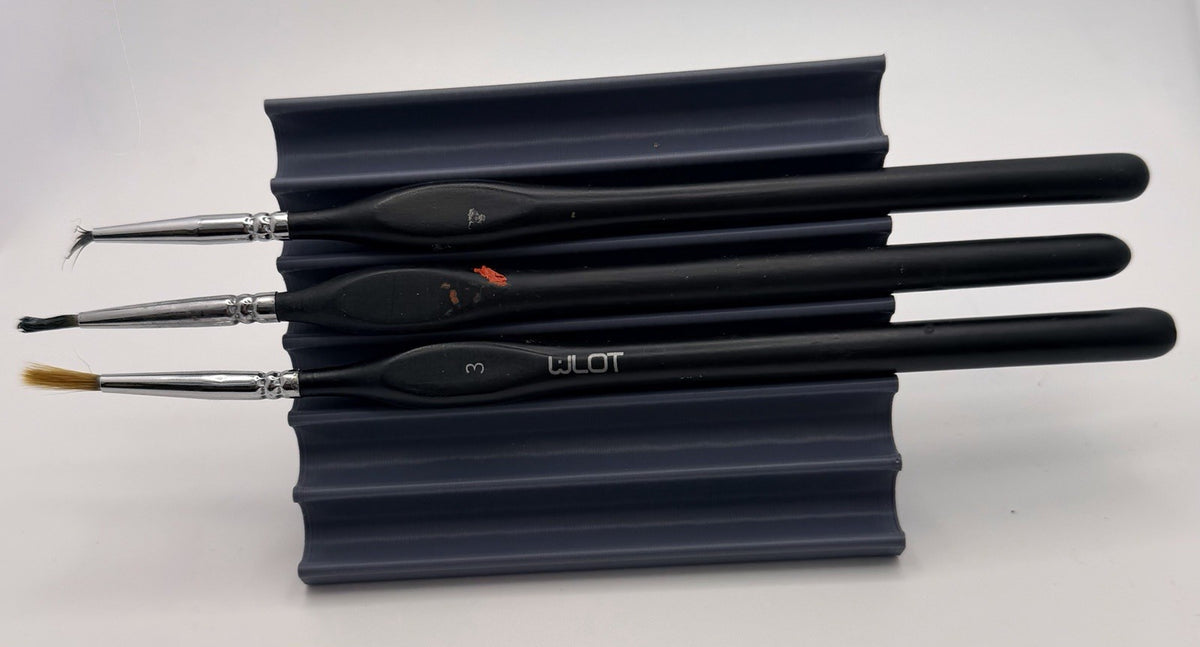 6 Slot Horizontal Paint Brush Holder