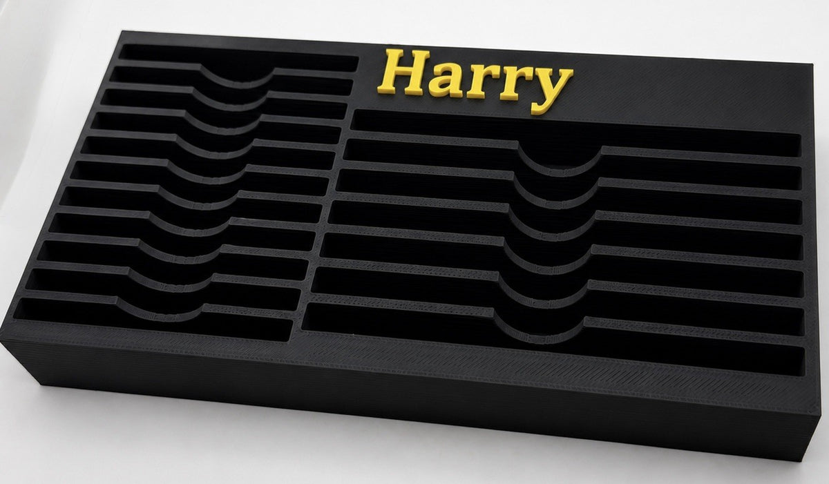 Personalised Player Organiser Tray - Money & Property Card Holder