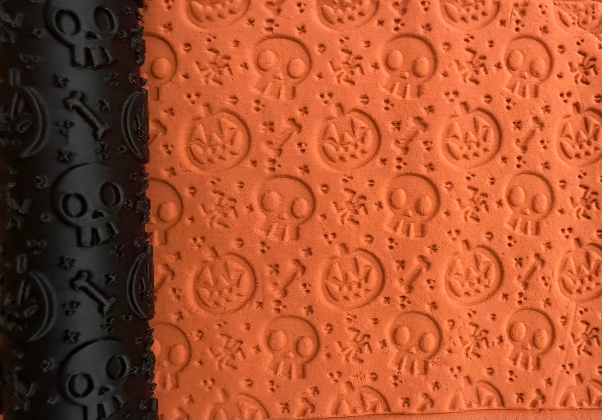 Skulls and Pumpkins Texture Roller No. 79A