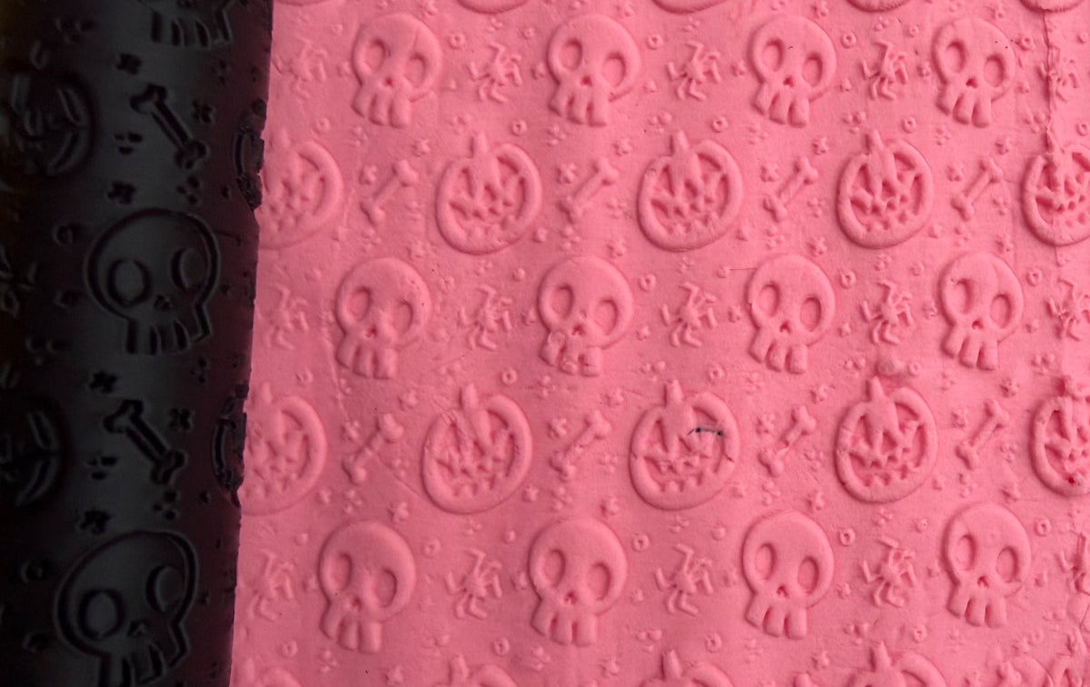 Skulls and Pumpkins Texture Roller No. 79B