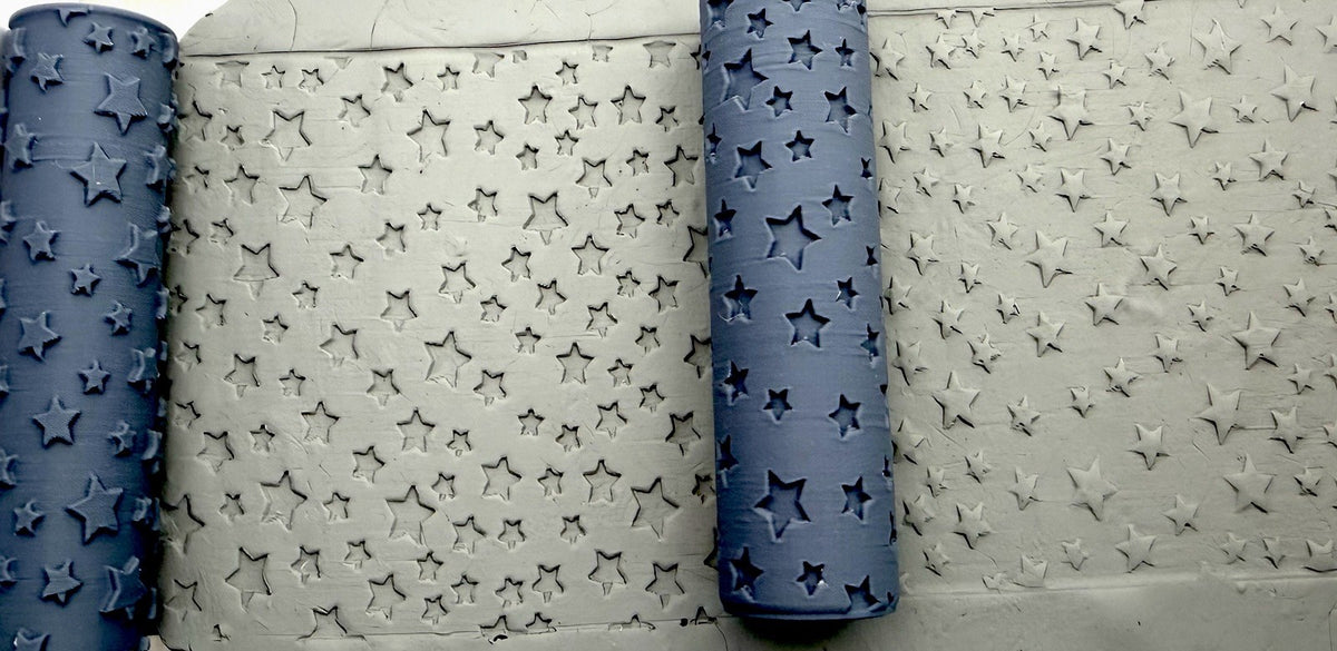 Stars Deboss Texture Roller No. 22A