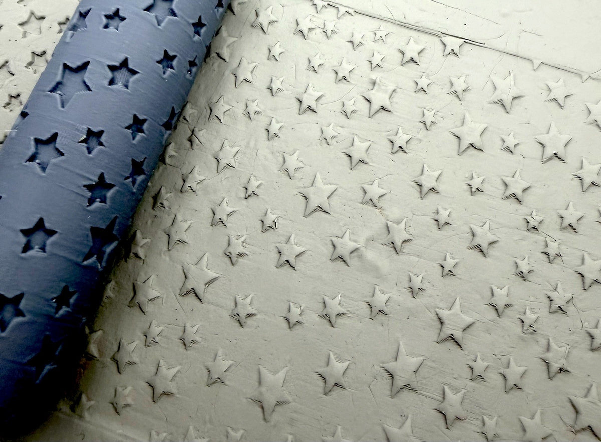 Stars Emboss Texture Roller No. 22B