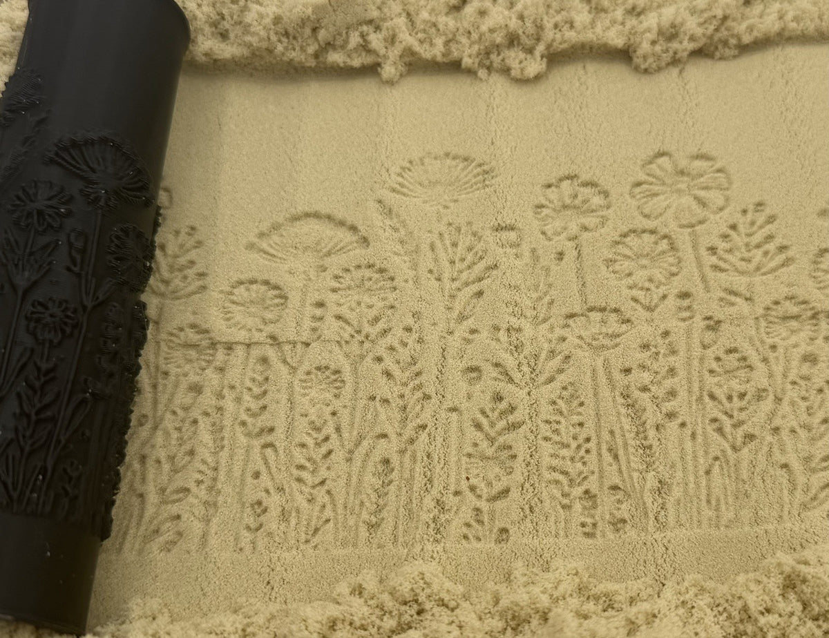 Wildflower Meadow Deboss Texture Roller No. 30A