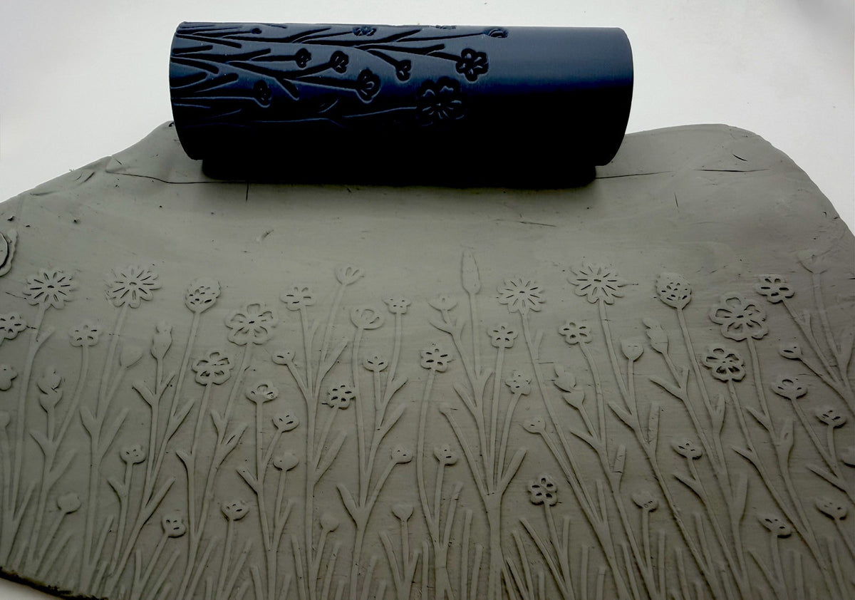 Wildflower Meadow Emboss Texture Roller No. 26