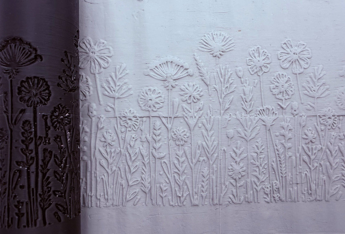 Wildflower Meadow Emboss Texture Roller No. 30B